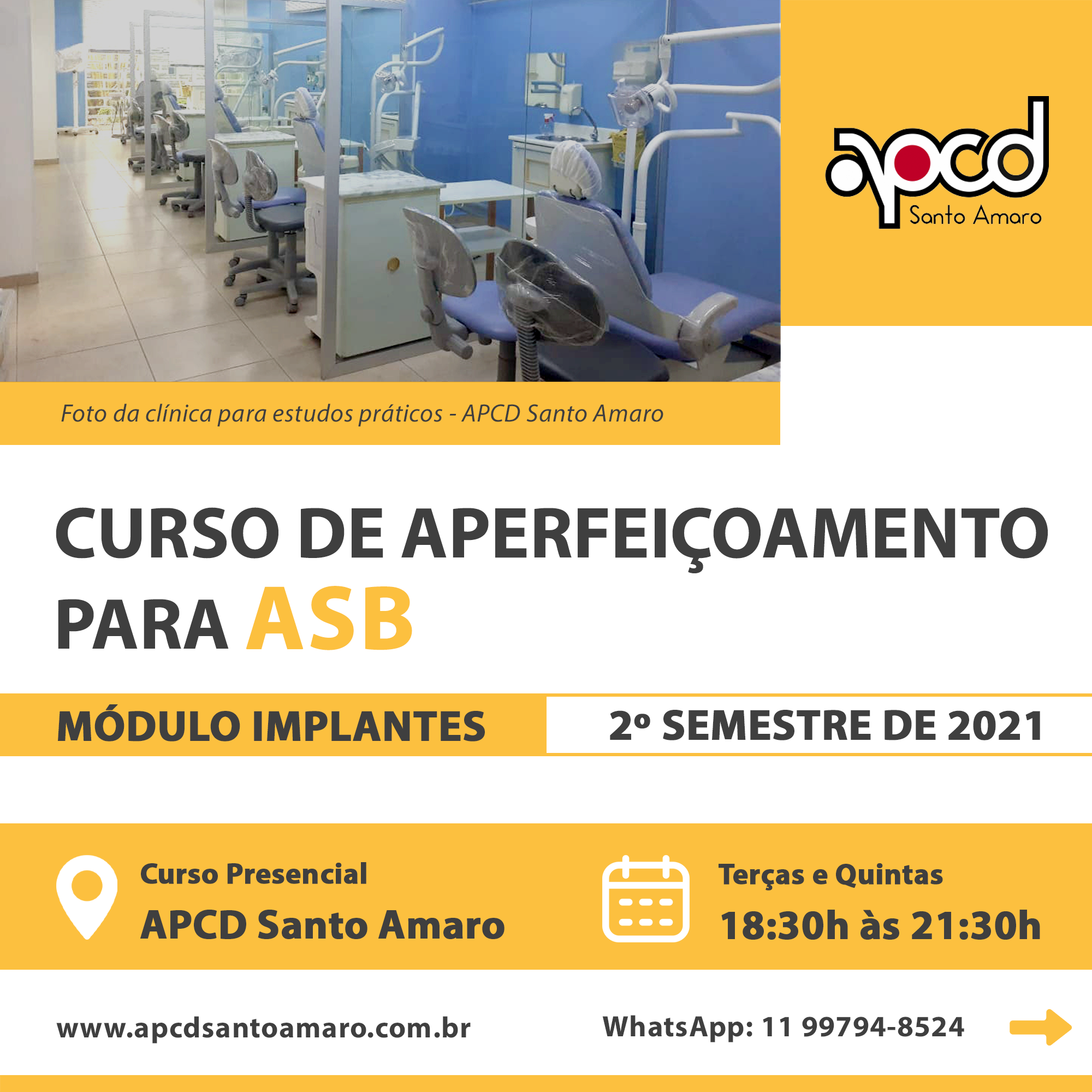 Cursos E Palestras APCD Santo Amaro