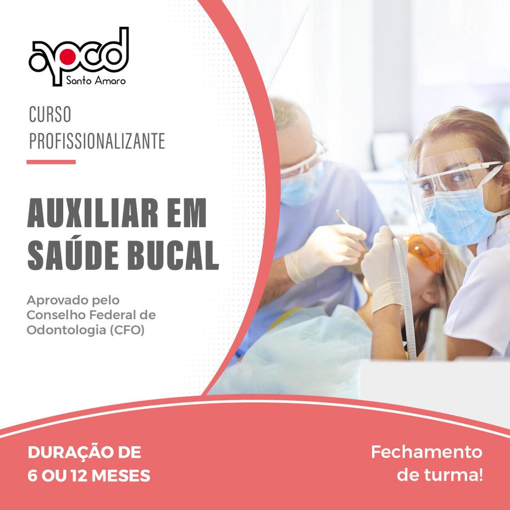 Curso Auxiliar Em Sa De Bucal Asb Apcd Santo Amaro